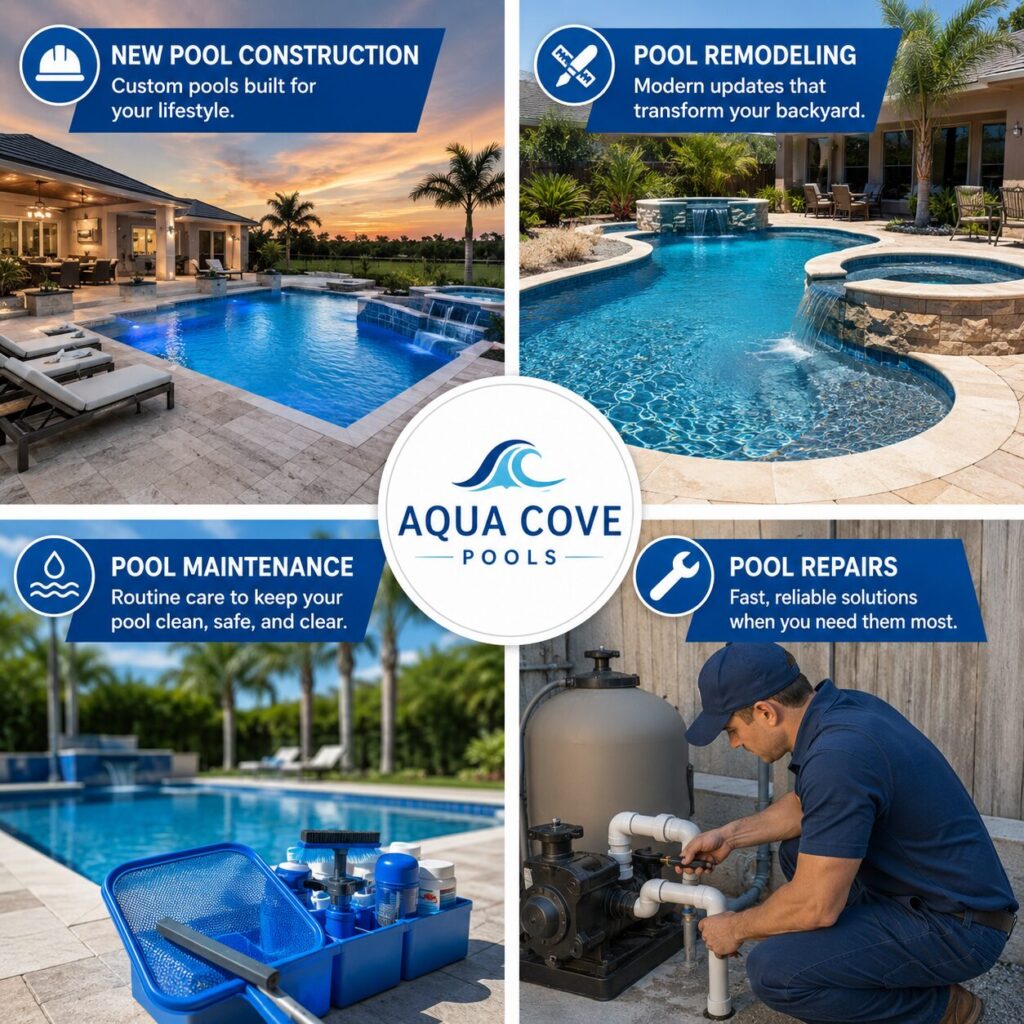 Aqua Cove Pools | Services Offering