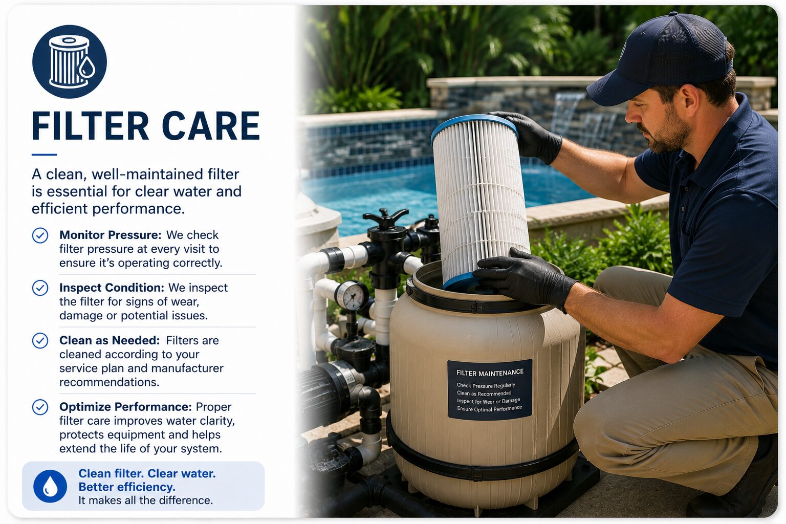 Aqua Cove Pools | Weekly Maintenance