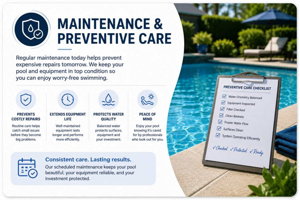 Aqua Cove Pools | Preventive Care