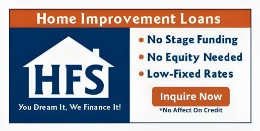 Aqua Cove Pools | HFS Financing Log
